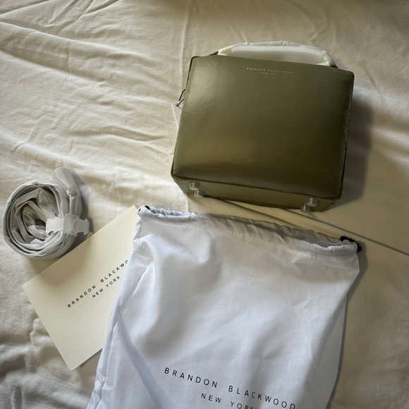 Brandon Blackwood Kendrick Trunk Puffer in shade Green - Picture 3 of 8